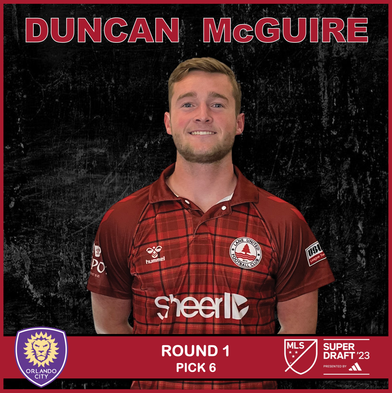 Orlando City SC selects forward Duncan McGuire with No. 6 pick in 2023 MLS  SuperDraft